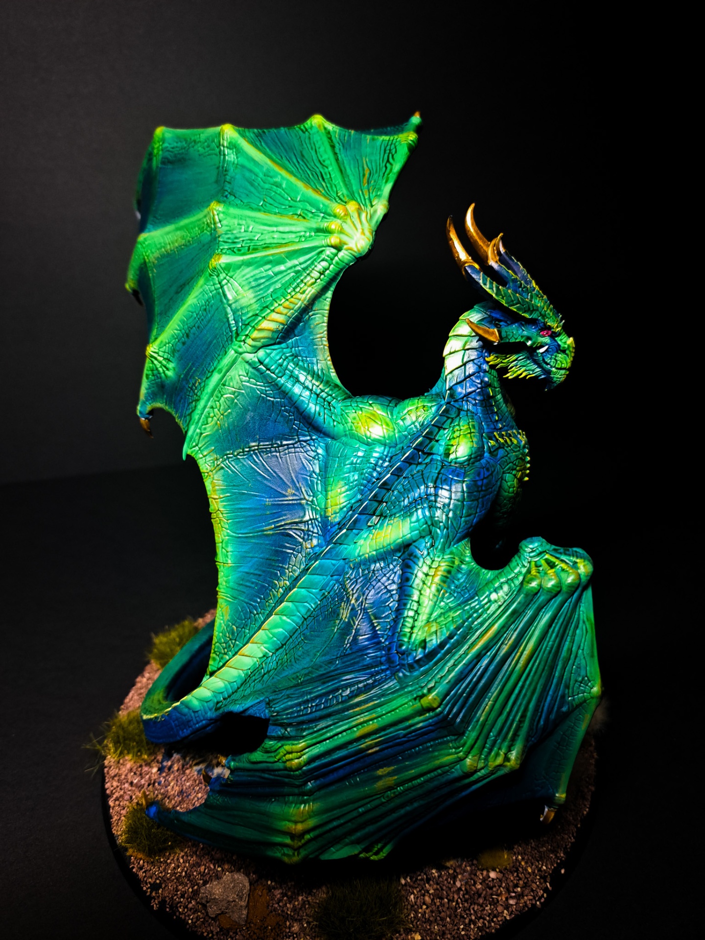 Krondys, Hijo de Dracothion — miniatura AGE OF SIGMAR pintada por encargo por Bierzo Art Studio