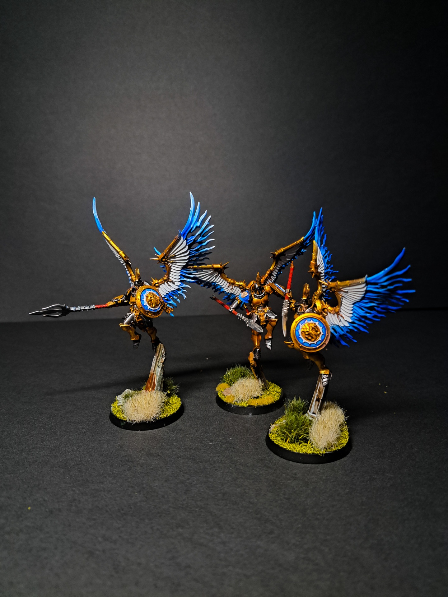 Prosecutors — Unidad alada Stormcast — miniatura AGE OF SIGMAR pintada por encargo por Bierzo Art Studio