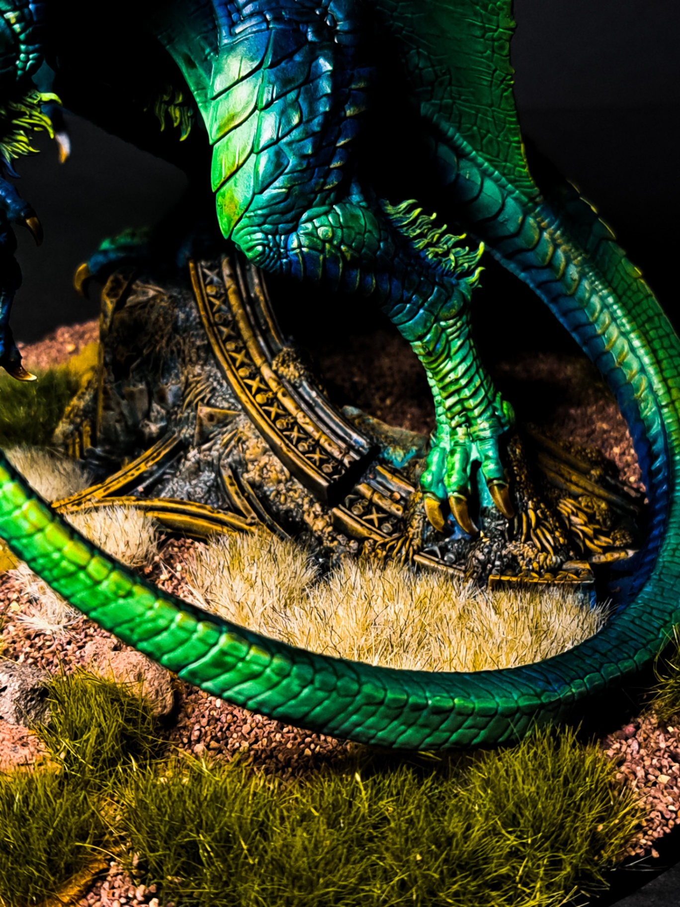 Krondys, Hijo de Dracothion — miniatura AGE OF SIGMAR pintada por encargo por Bierzo Art Studio